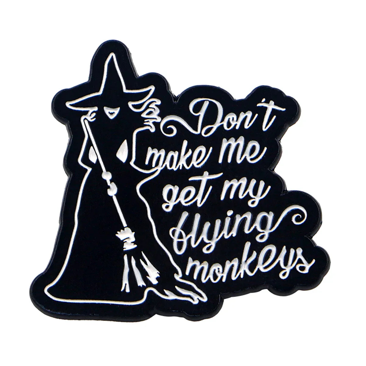 Flying Monkeys Witch Enamel Pin 1