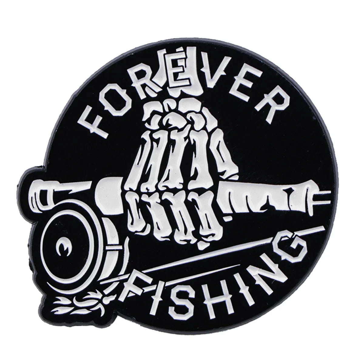 Forever Fishing Enamel Pin 1