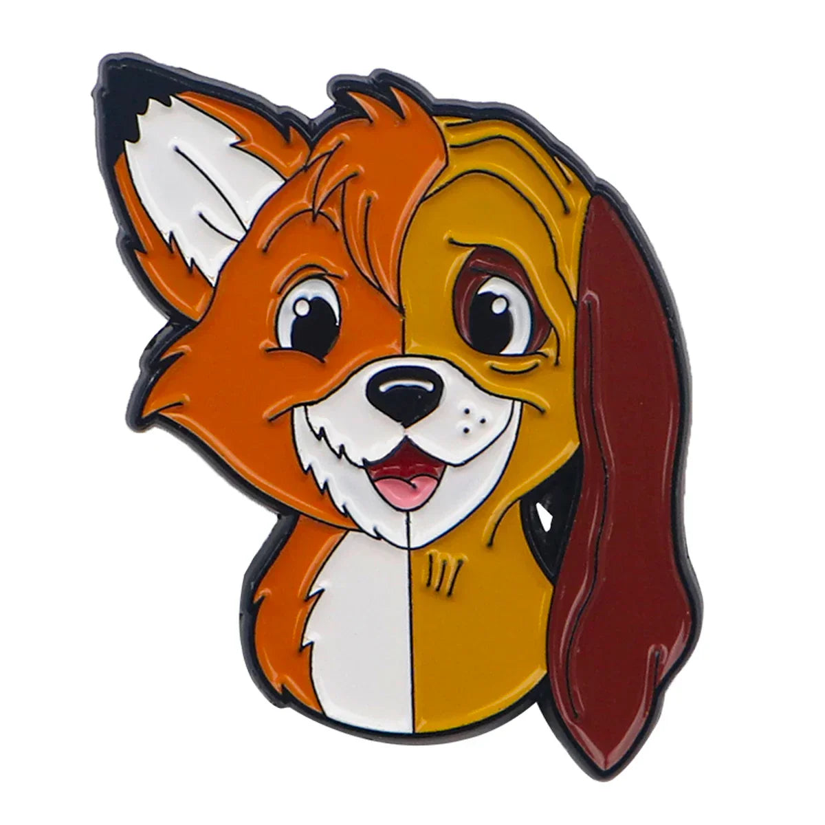 Fox and The Hound Enamel Pin 1
