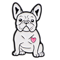 French Bulldog Lover Enamel Pin 1