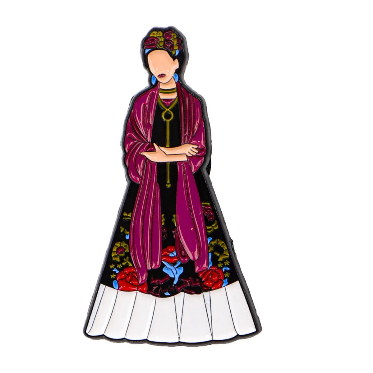 ’Frida Kahlo’ Enamel Pin 1