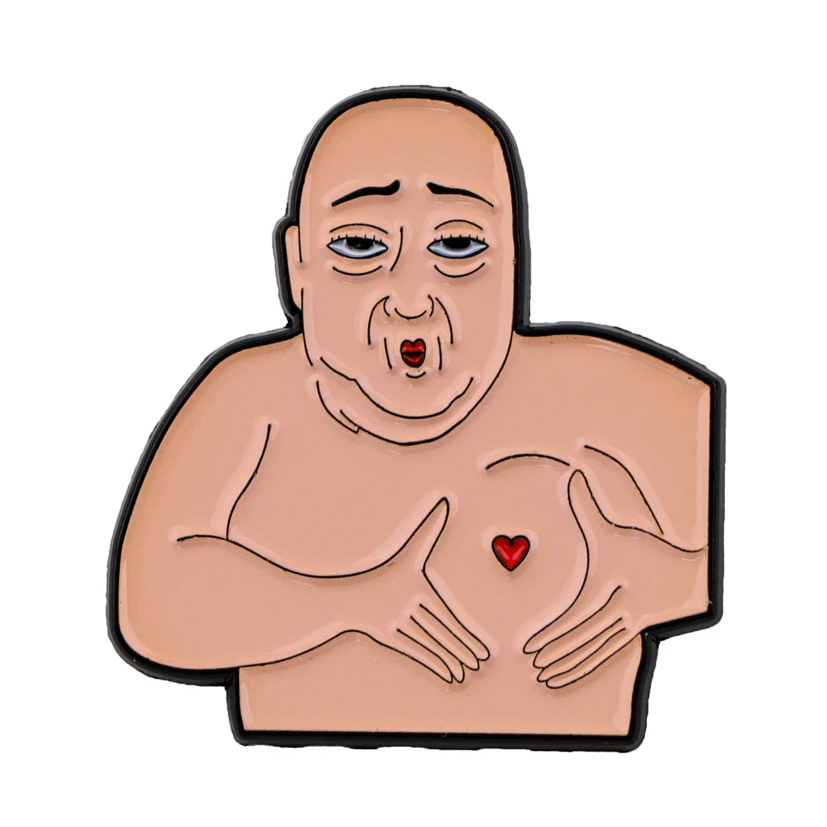 Funny Uncle Enamel Pin 1