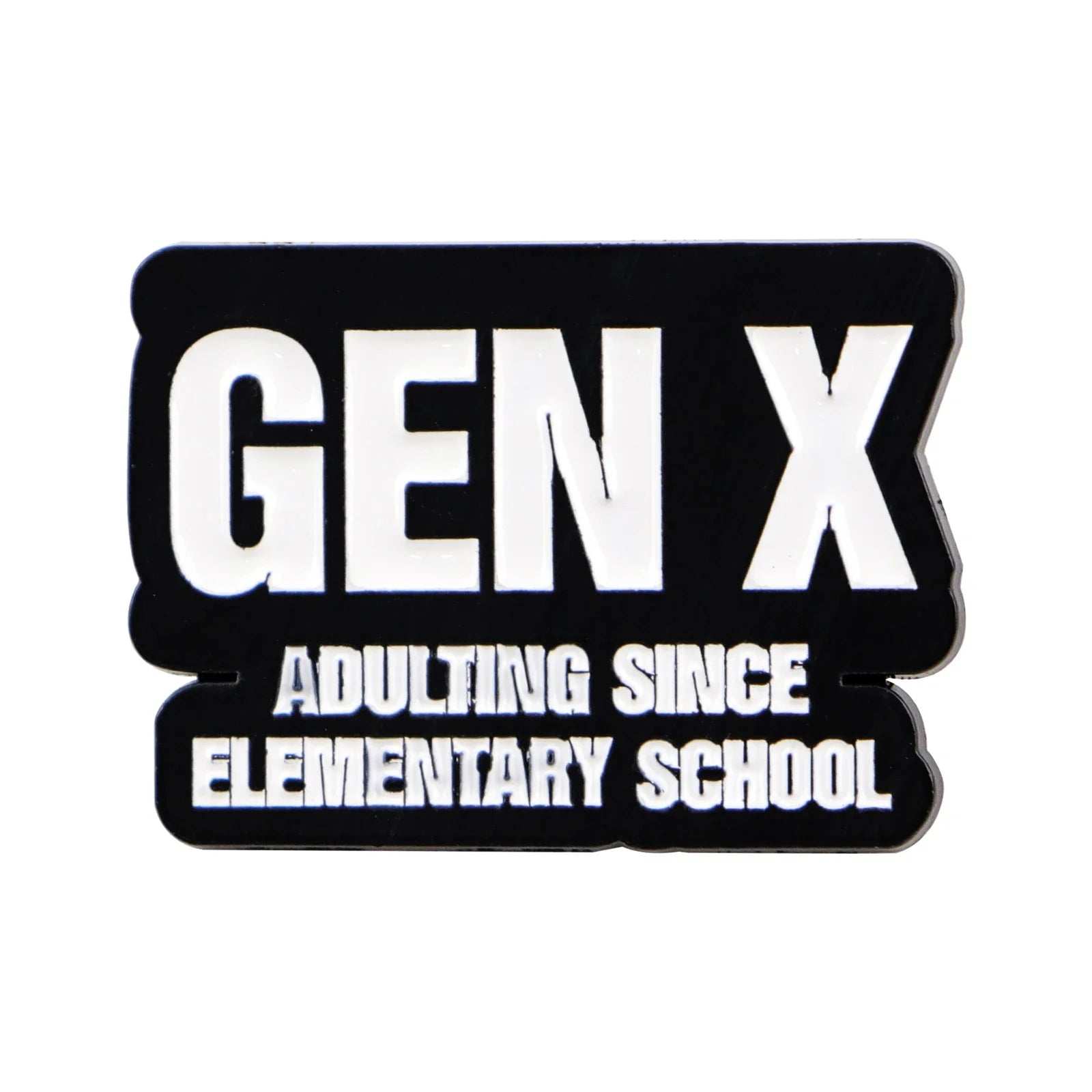 ’Gen X’ Enamel Pin 1