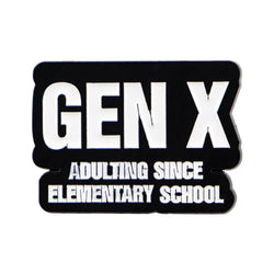 ’Gen X’ Enamel Pin 1