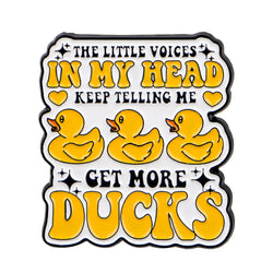 Get More Ducks Enamel Pin 1
