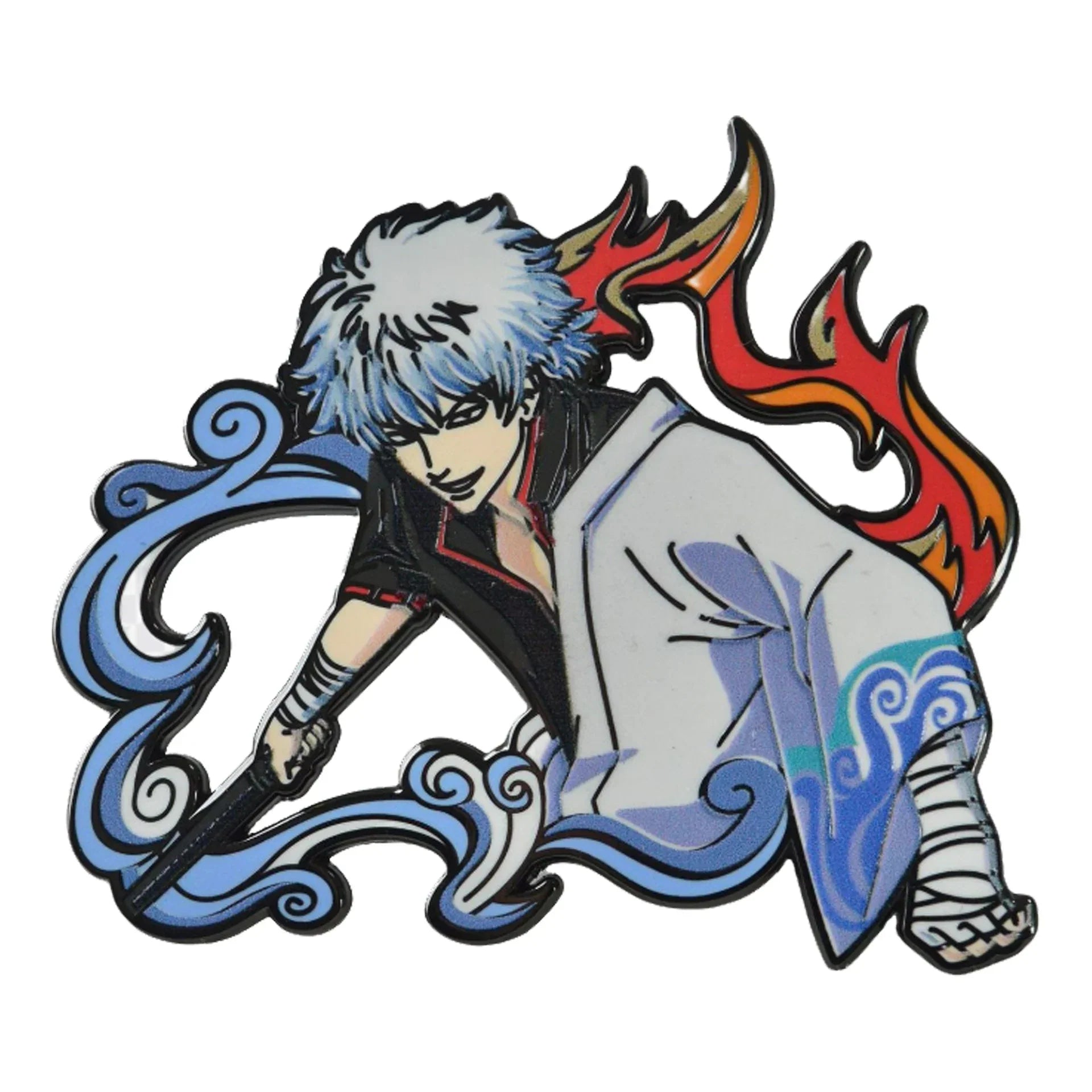 Gintoki Sakata Enamel Pin 1