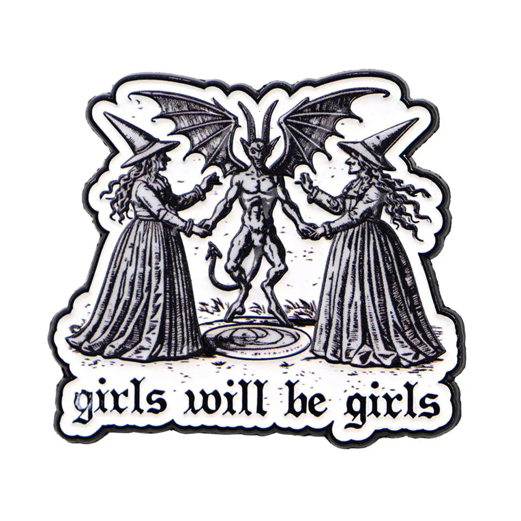 Feminism Enamel Pin Funny Witch Brooch Pines Lapel Pins Badge on Backpack Clothing Accessories Fashion Jewelry Friends