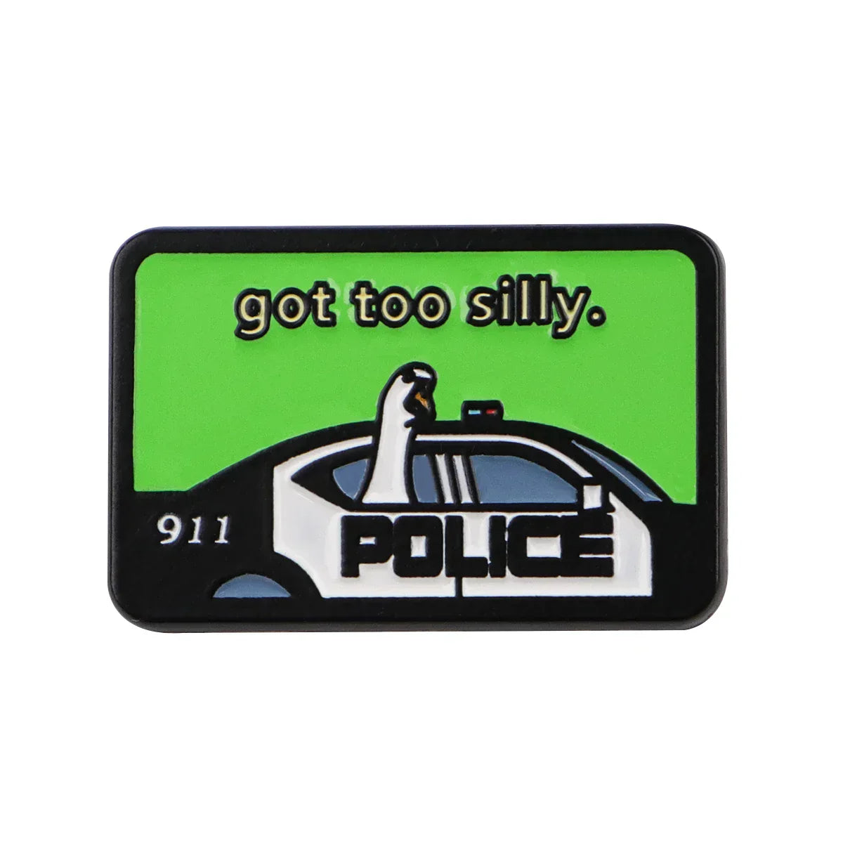 Funny Goose Enamel Pins Cartoon Brooches Badge Lapel Pins for Backpacks Bags Backpack Clothes Decoration Fashion