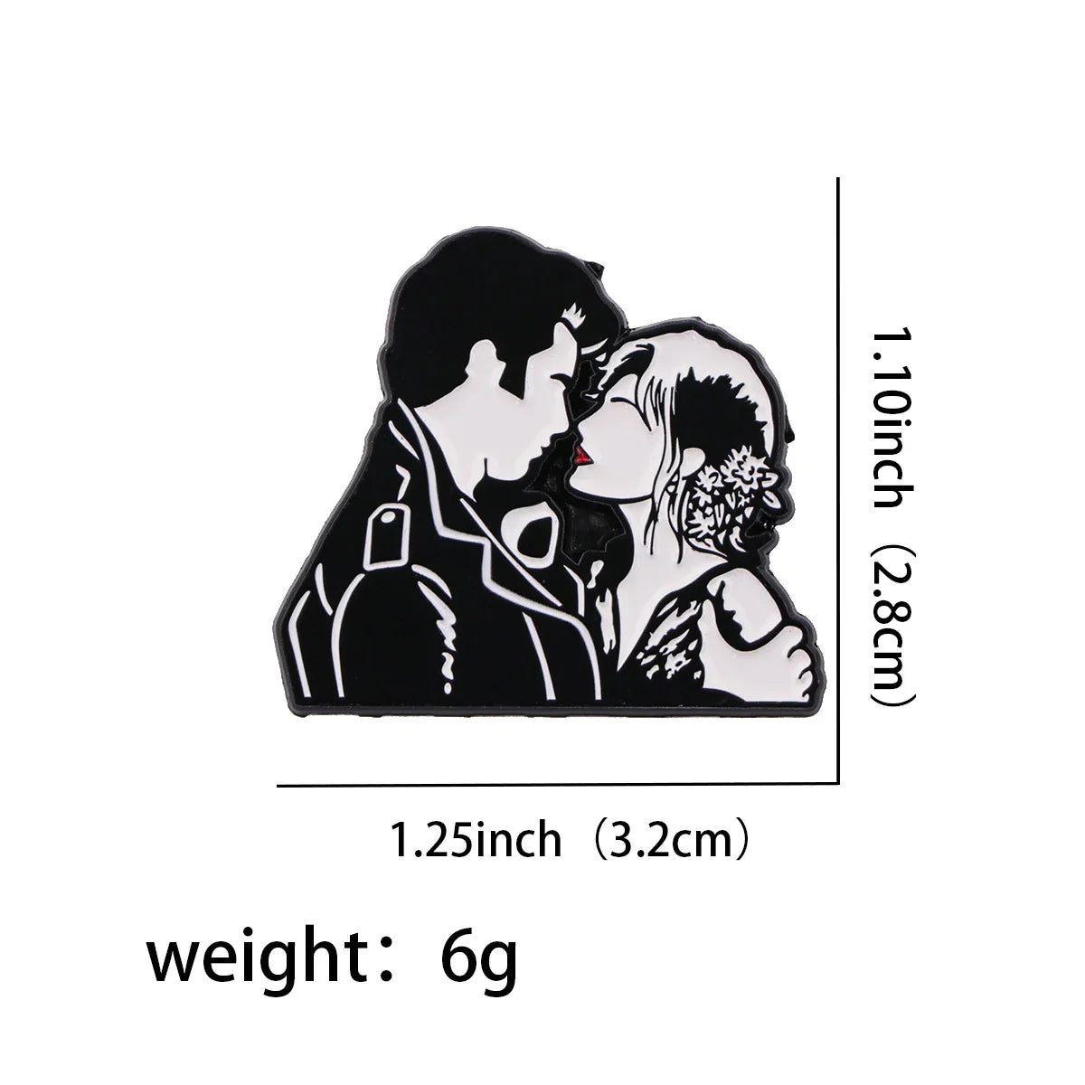 Grease Enamel Pin 1