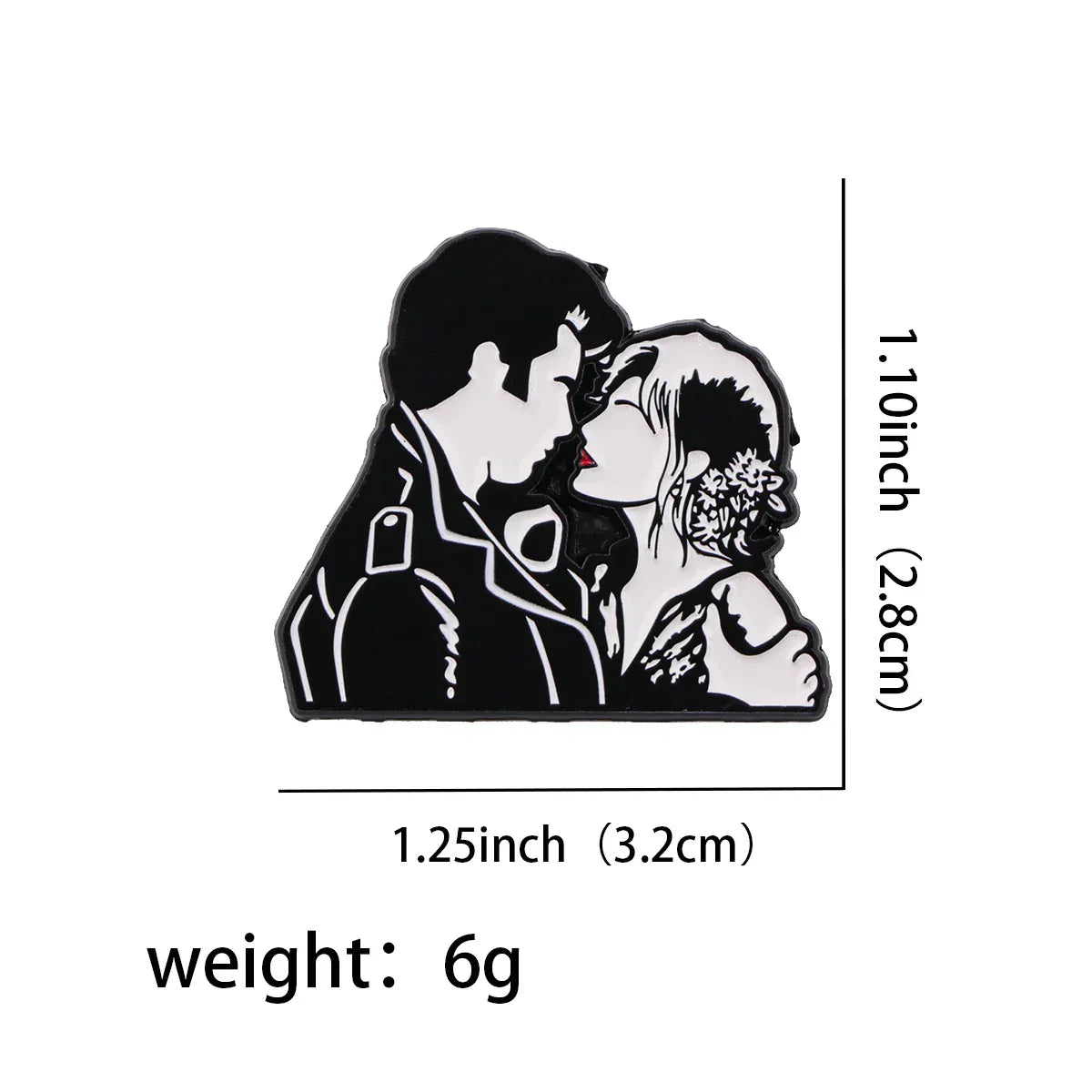 Grease Enamel Pin 1