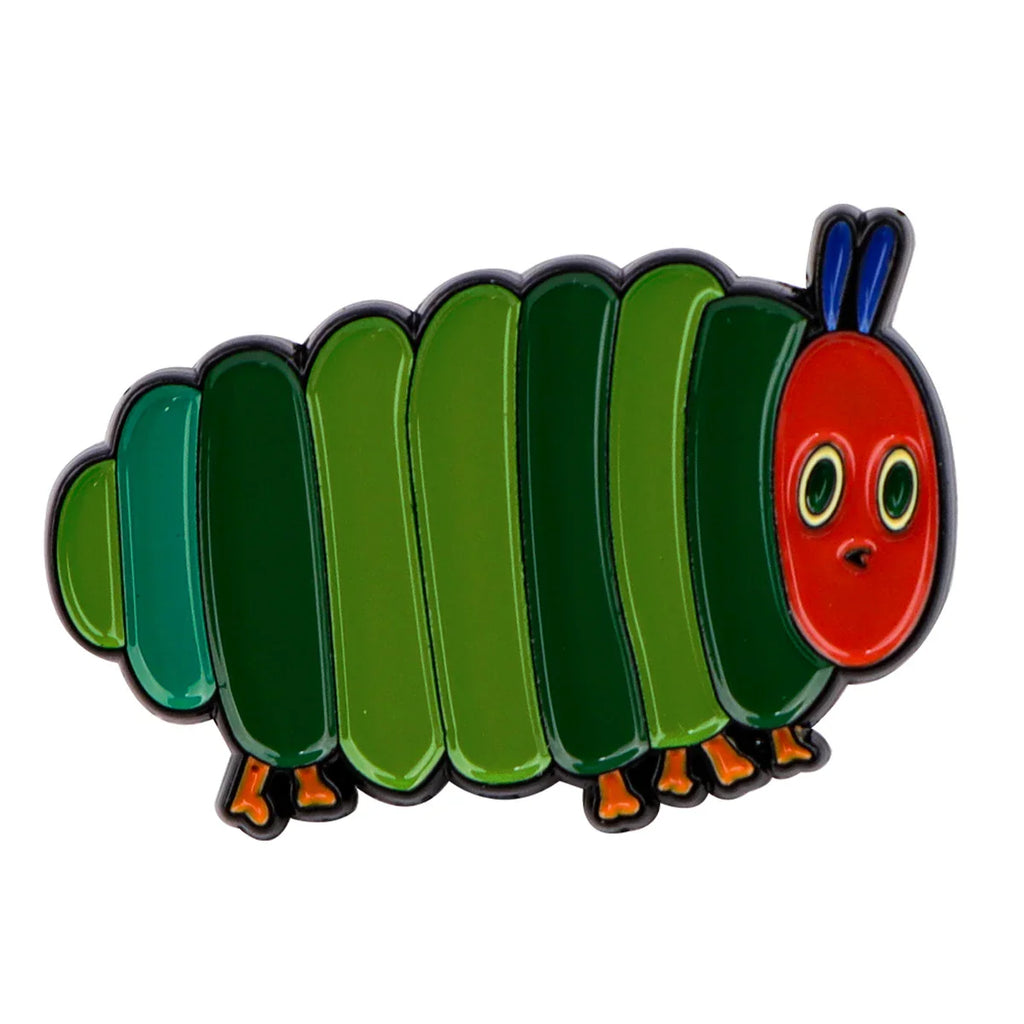 Green Caterpillar Enamel Pin 1 / MULTI