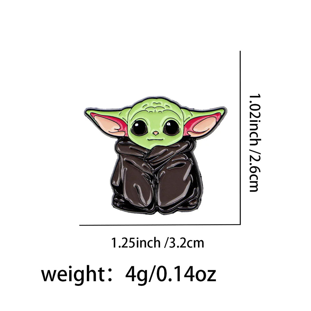 Cute Baby Enamel Pin Cartoon Brooch Pines Lapel Pins Badge on Backpack Clothing Accessories Fans Jewelry Friends Gifts