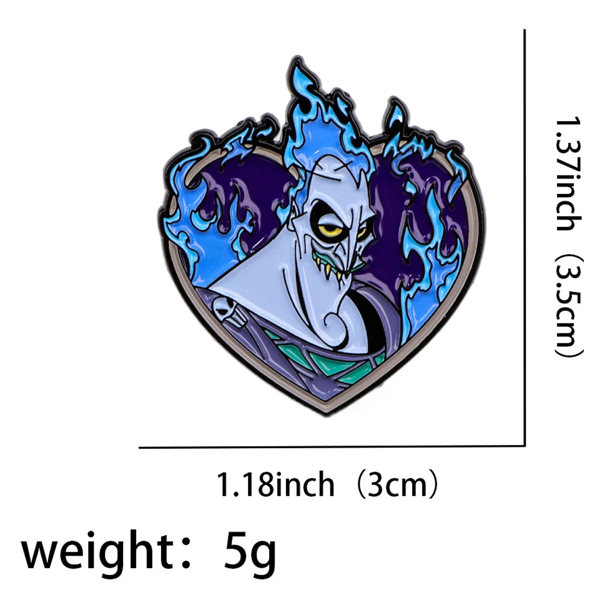 Hades Enamel Pin 1