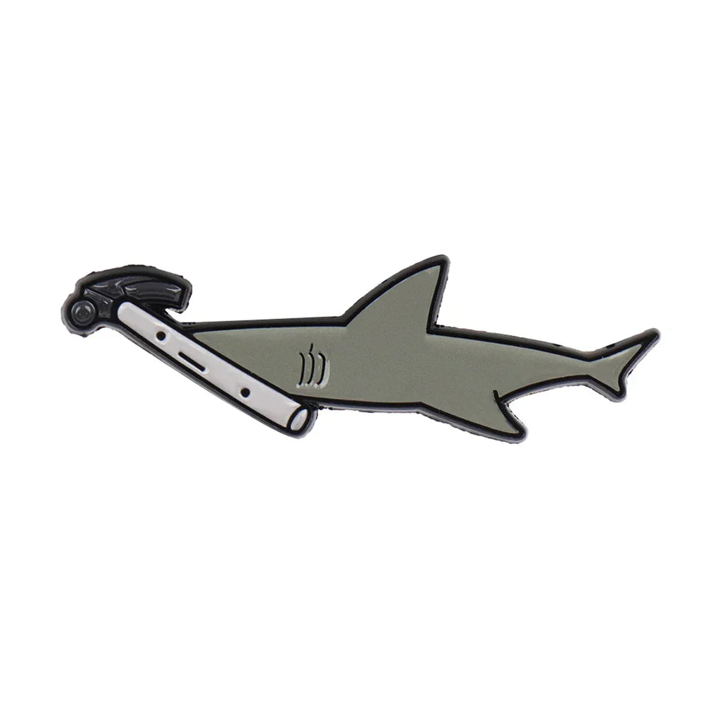 Funny Shark Enamel Pin Lapel Pins for Backpacks Cartoon Brooches for Women Cool Jewelry Accessories Friends Gift - 1