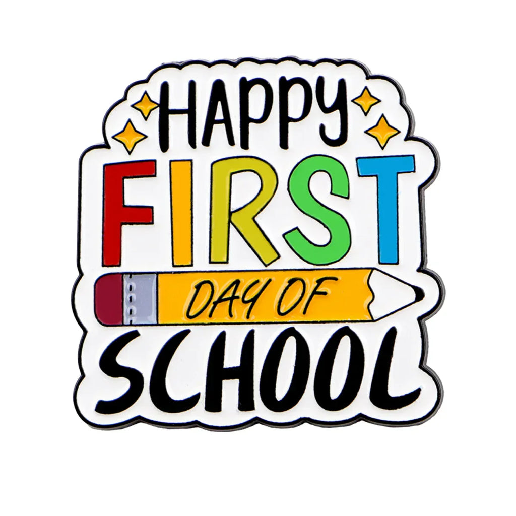 Pencil Enamel Pin School Quotes Brooch Pines Lapel Pins Badge on Backpack Clothing Accessories Fashion Jewelry