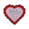 ’have the day’ Heart Lapel Pins for Backpacks Brooches for Women Enamel Pin Fashion Jewelry Accessories Friends Gift - 1