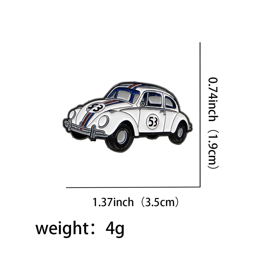 Herbie the Love Bug Enamel Pin 1