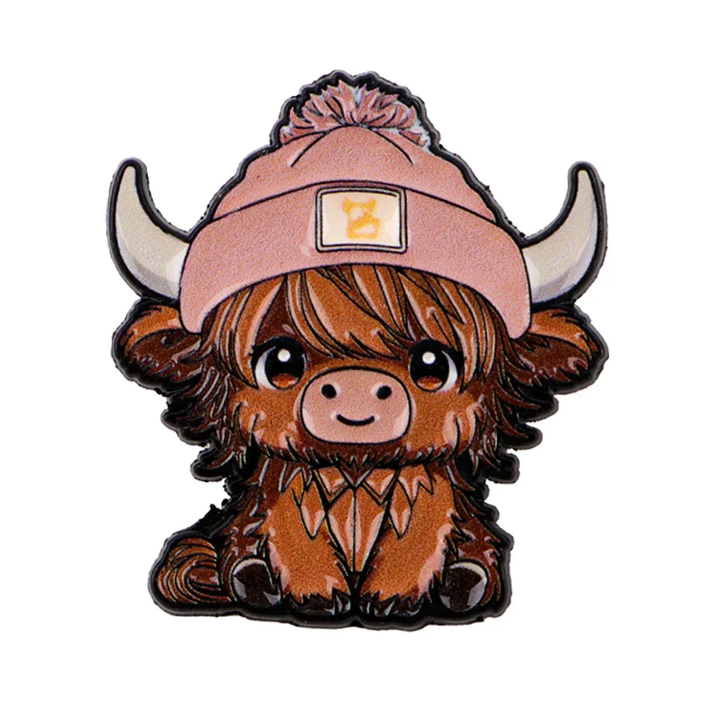 Cartoon Cow Enamel Pin Funny Lapel Pins for Backpacks Brooches for Women Animal Jewelry Accessories Friends Gift - 1