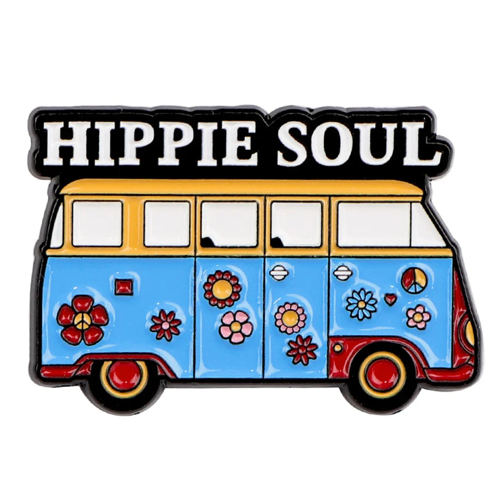 Hippie Soul Van Enamel Pin 1