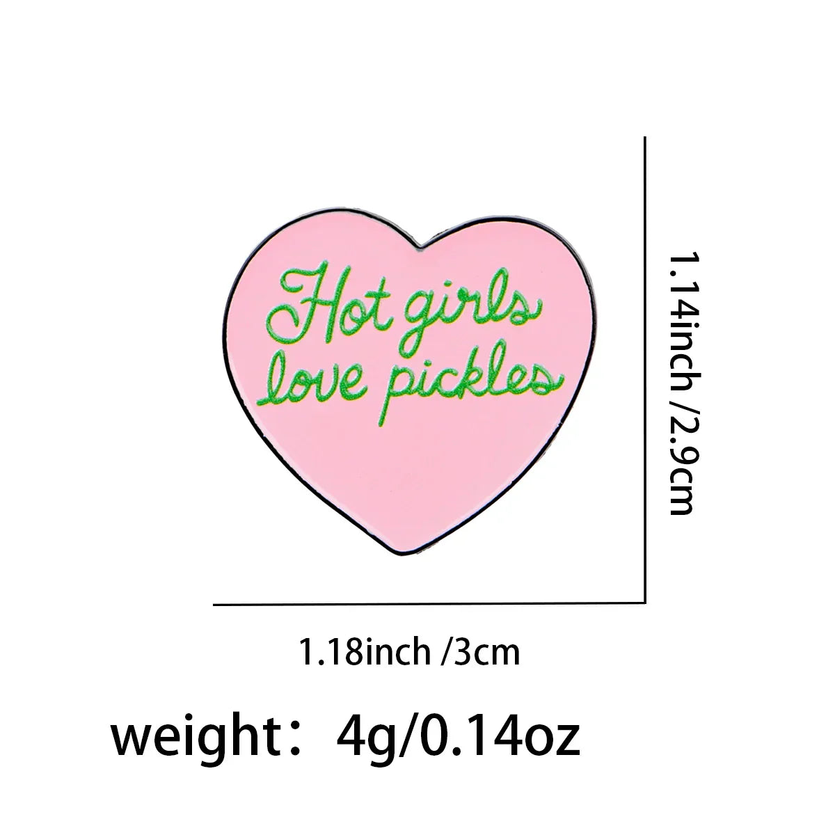 Heart Quotes Enamel Pin Love Brooch Pines Lapel Pins Badge on Backpack Clothing Accessories Fashion Jewelry Friends