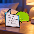 How to Get 8 Hours of Sleep in 3 Hours Pin on bedside table