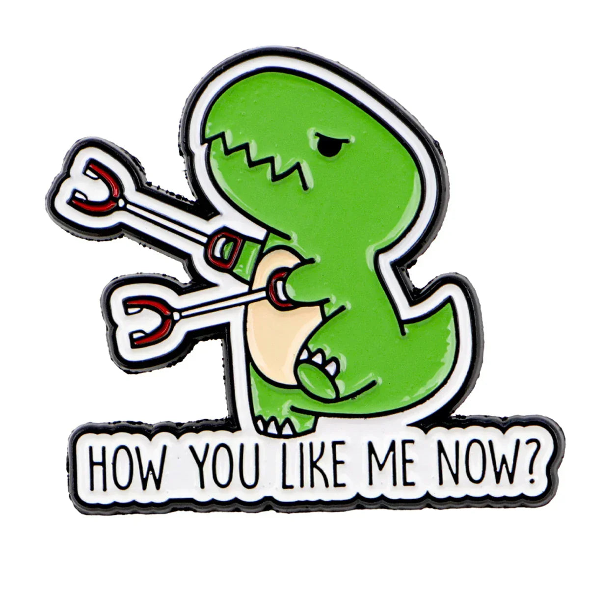 Cute Dinosaur Enamel Pin Funny Quotes Brooches Pins Badge on Backpack Clothing Accessories Animal Jewelry Party