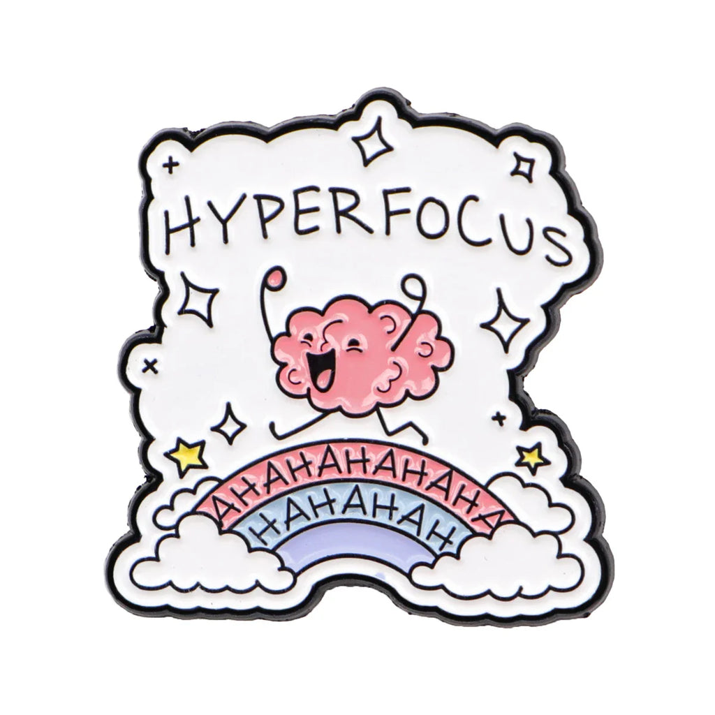 Hyperfocus Enamel Pin 1