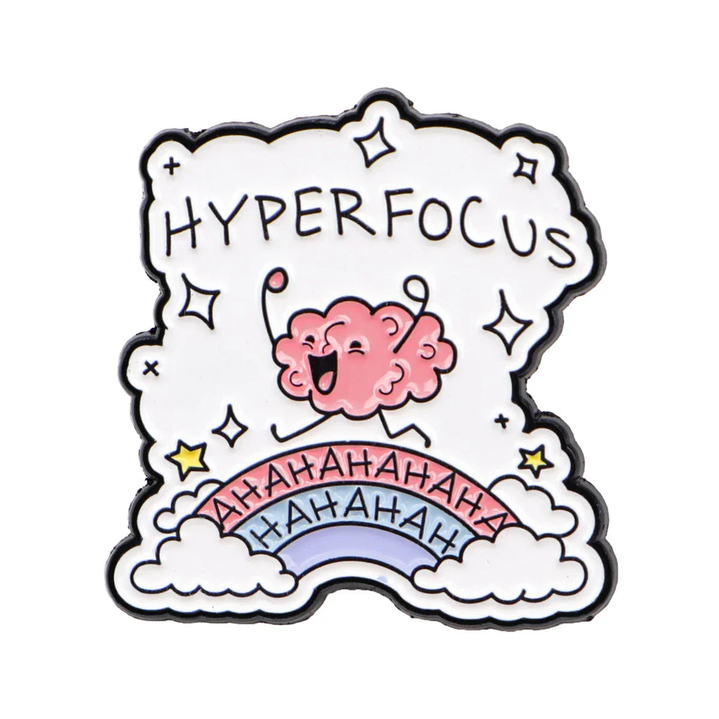 Hyperfocus Enamel Pin 1