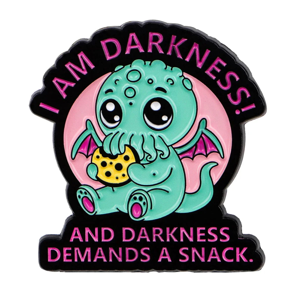 I Am Darkness Enamel Pin 1