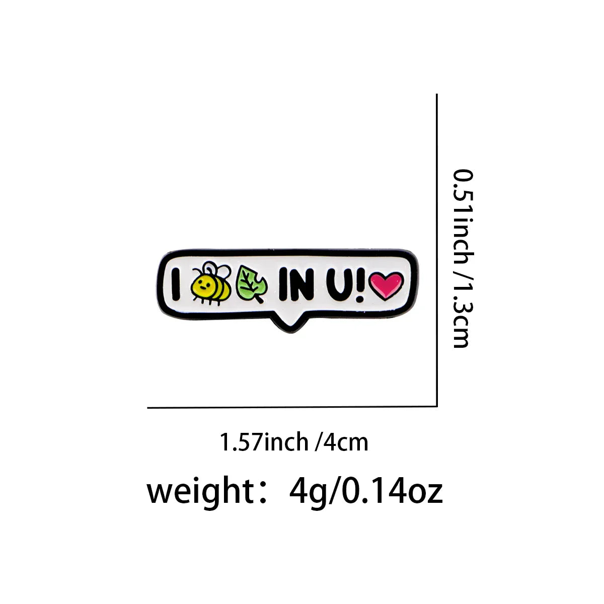 Cute Bee Enamel Pin Lapel Pins for Backpacks Cartoon Brooches for Women Fashion Jewelry Accessories Friends Gift - 1