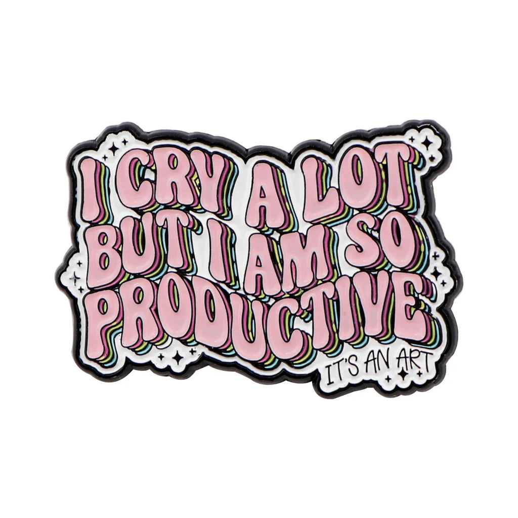 I Cry A Lot Enamel Pin 1 / MULTI