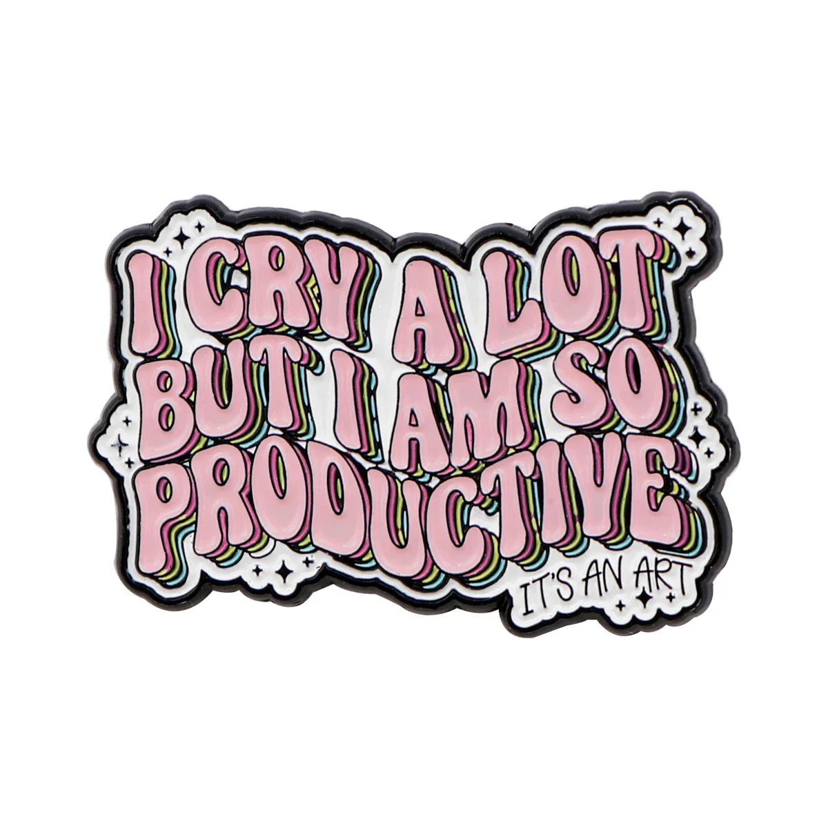 I Cry A Lot Enamel Pin 1 / MULTI