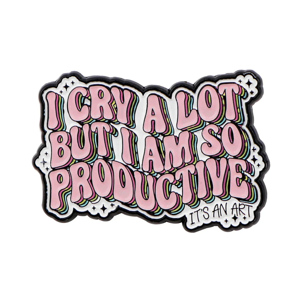I Cry A Lot Enamel Pin 1 / MULTI