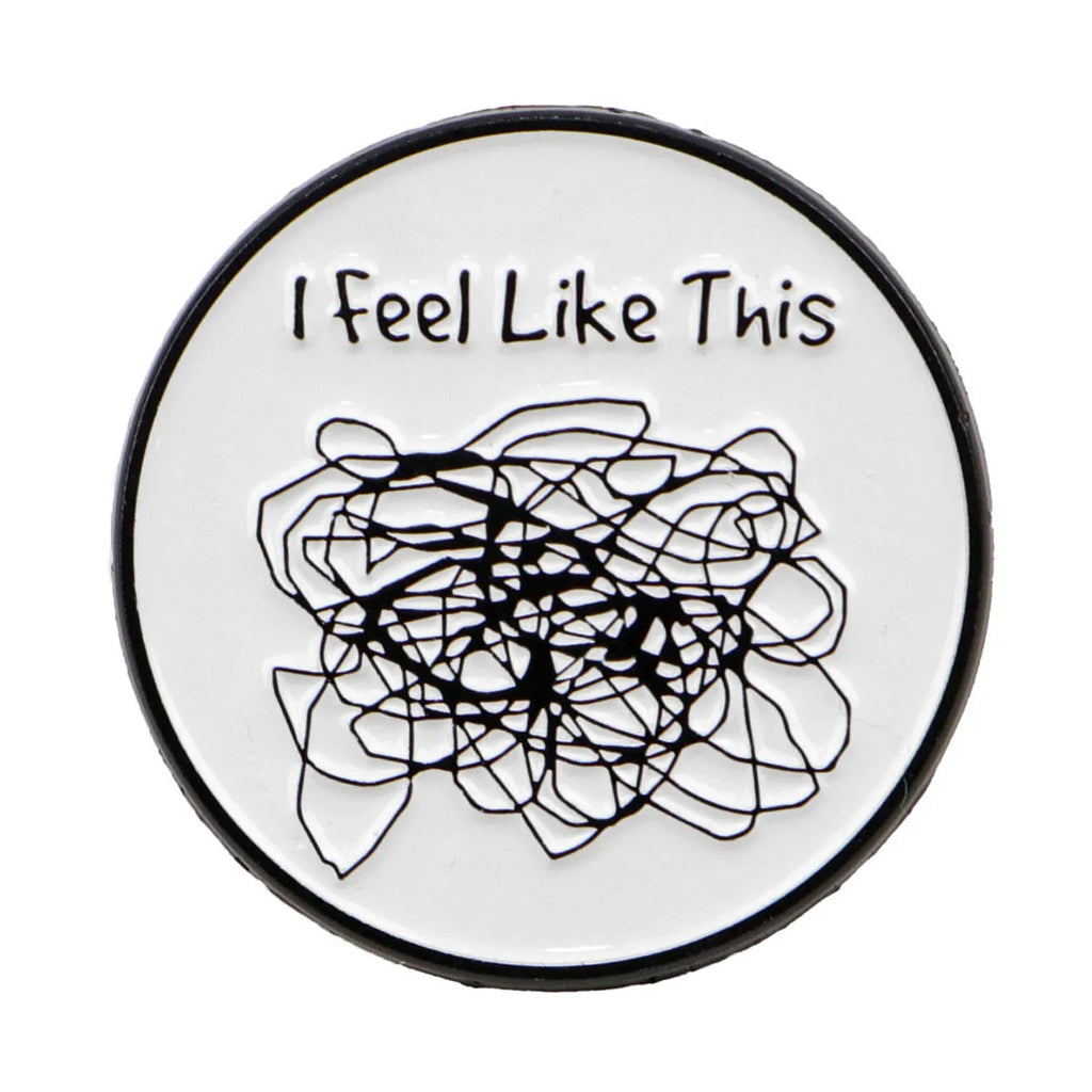 I Feel Like This Enamel Pin 1