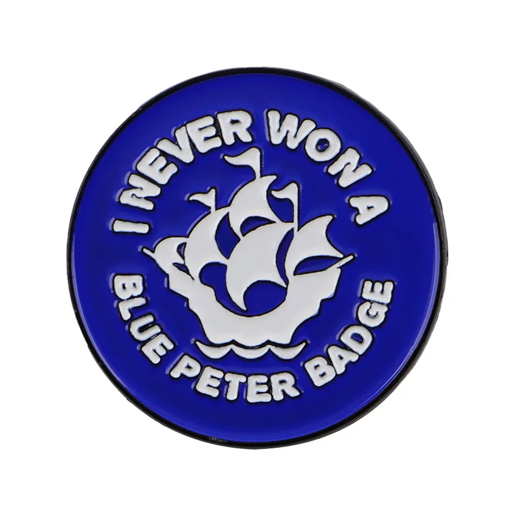 ’I NEVER WON A ’ Enamel Pin Quote Brooch Pines Lapel Pins Badge on Backpack Clothing Accessories Fashion Jewelry