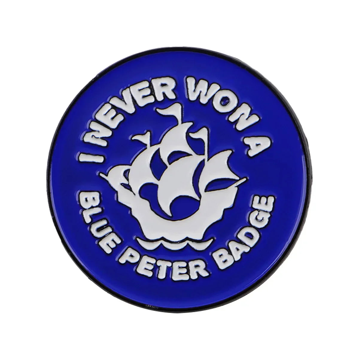 ’I NEVER WON A ’ Enamel Pin Quote Brooch Pines Lapel Pins Badge on Backpack Clothing Accessories Fashion Jewelry