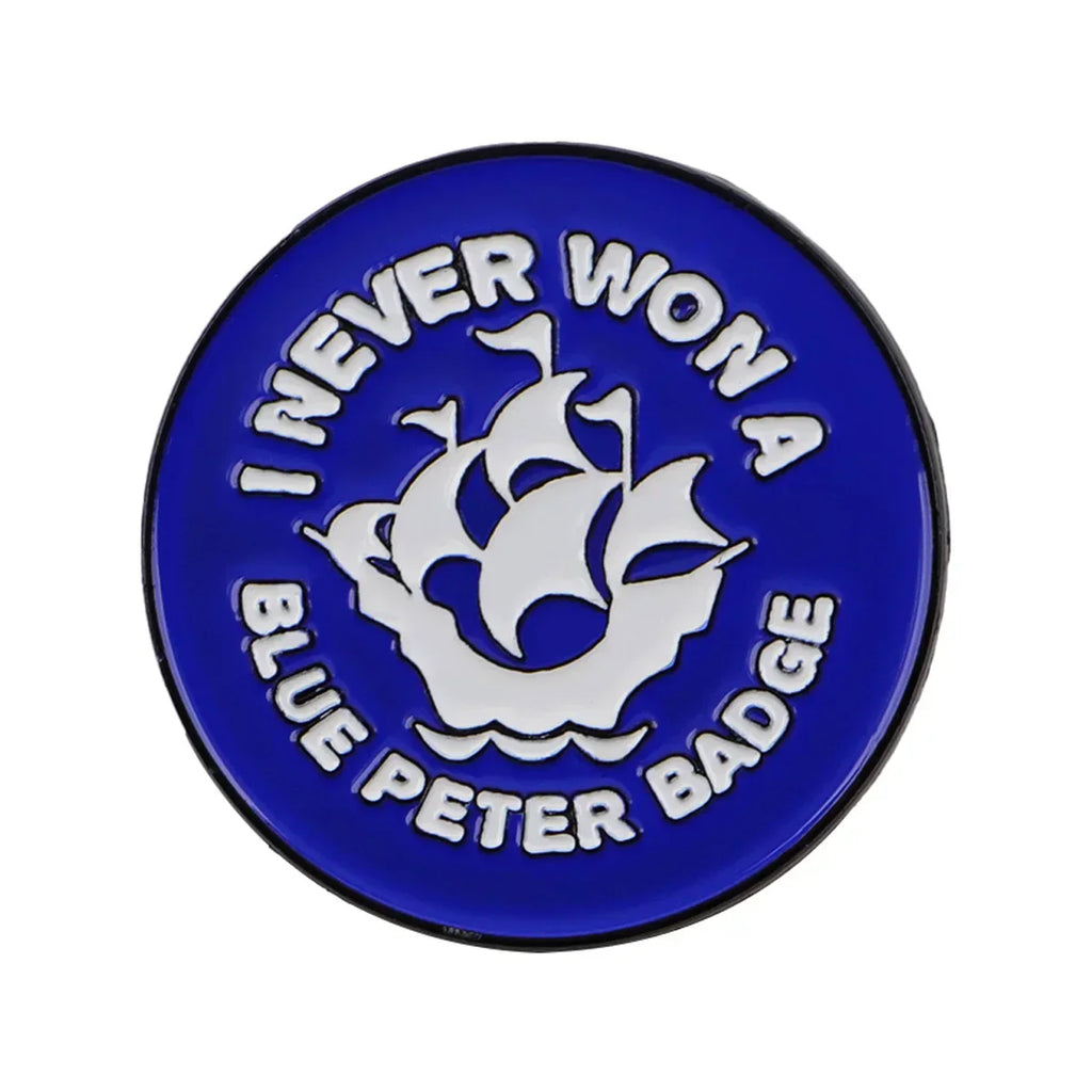 ’I NEVER WON A ’ Enamel Pin Quote Brooch Pines Lapel Pins Badge on Backpack Clothing Accessories Fashion Jewelry