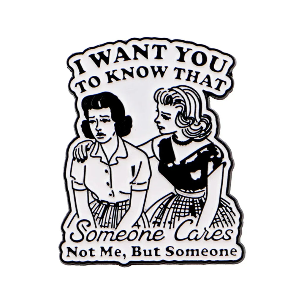 I WANT YOU TO KNOW THAT Enamel Pin Quotes Brooch Pines Lapel Pins Badge on Backpack Clothing Accessories Fashion