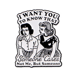 I WANT YOU TO KNOW THAT Enamel Pin Quotes Brooch Pines Lapel Pins Badge on Backpack Clothing Accessories Fashion