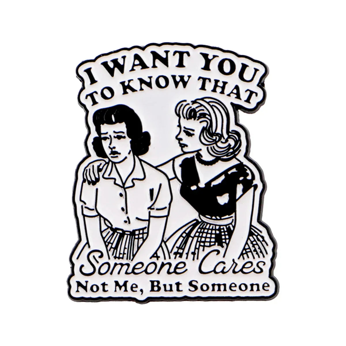 I WANT YOU TO KNOW THAT Enamel Pin Quotes Brooch Pines Lapel Pins Badge on Backpack Clothing Accessories Fashion