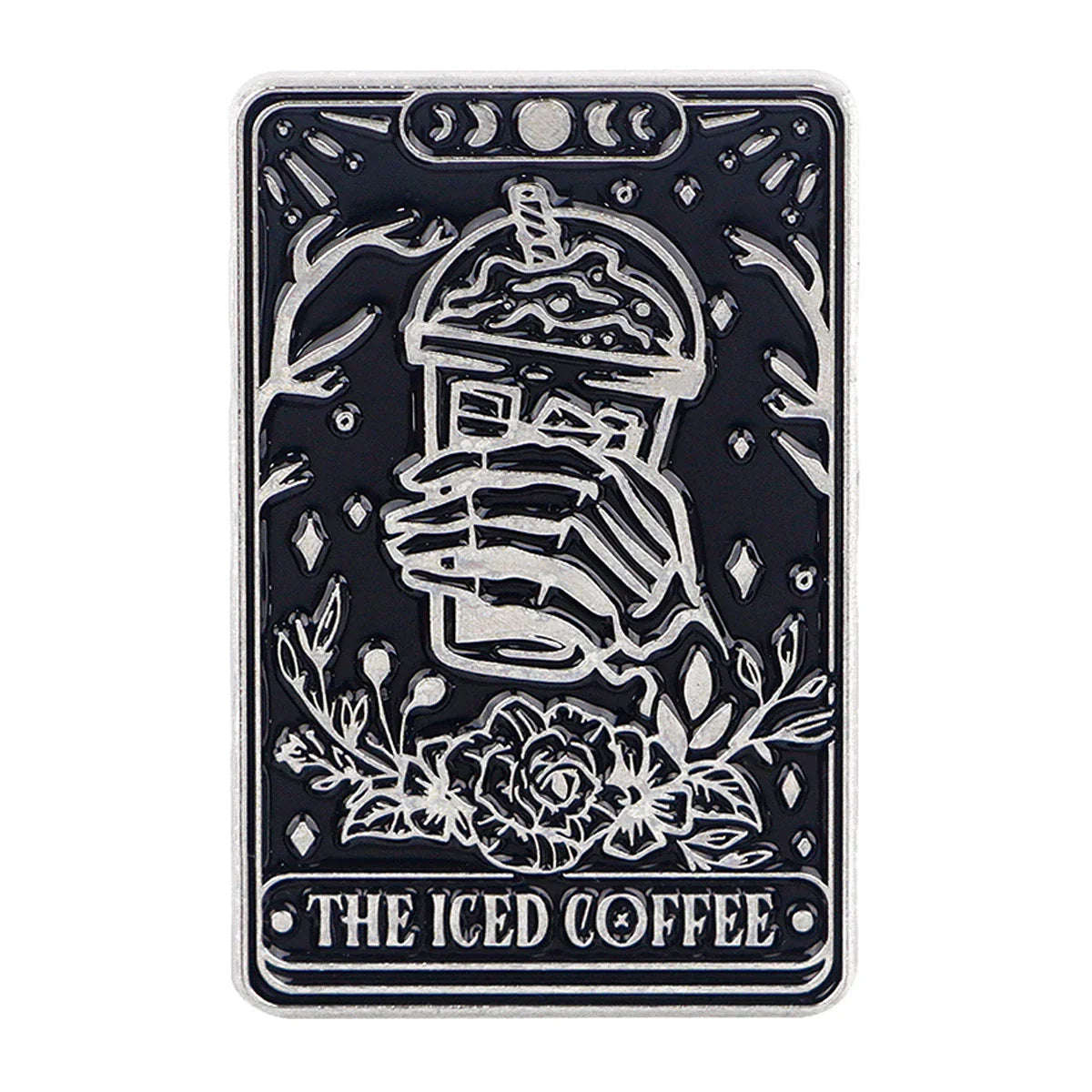 Iced Coffee Enamel Pin 1