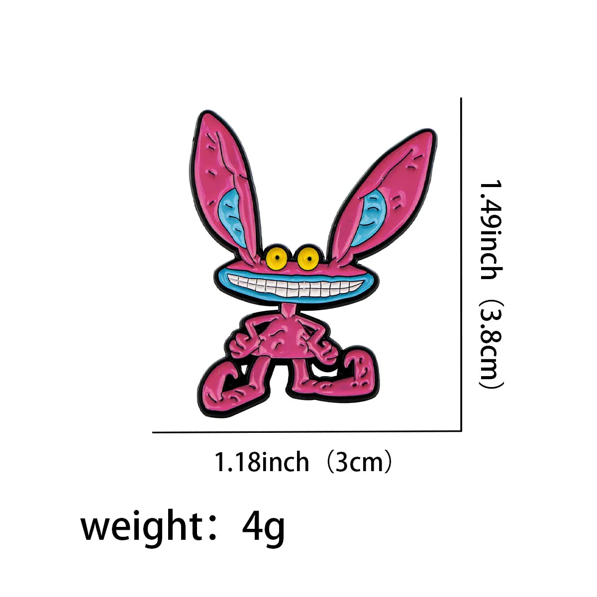 Ickis Enamel Pin 1