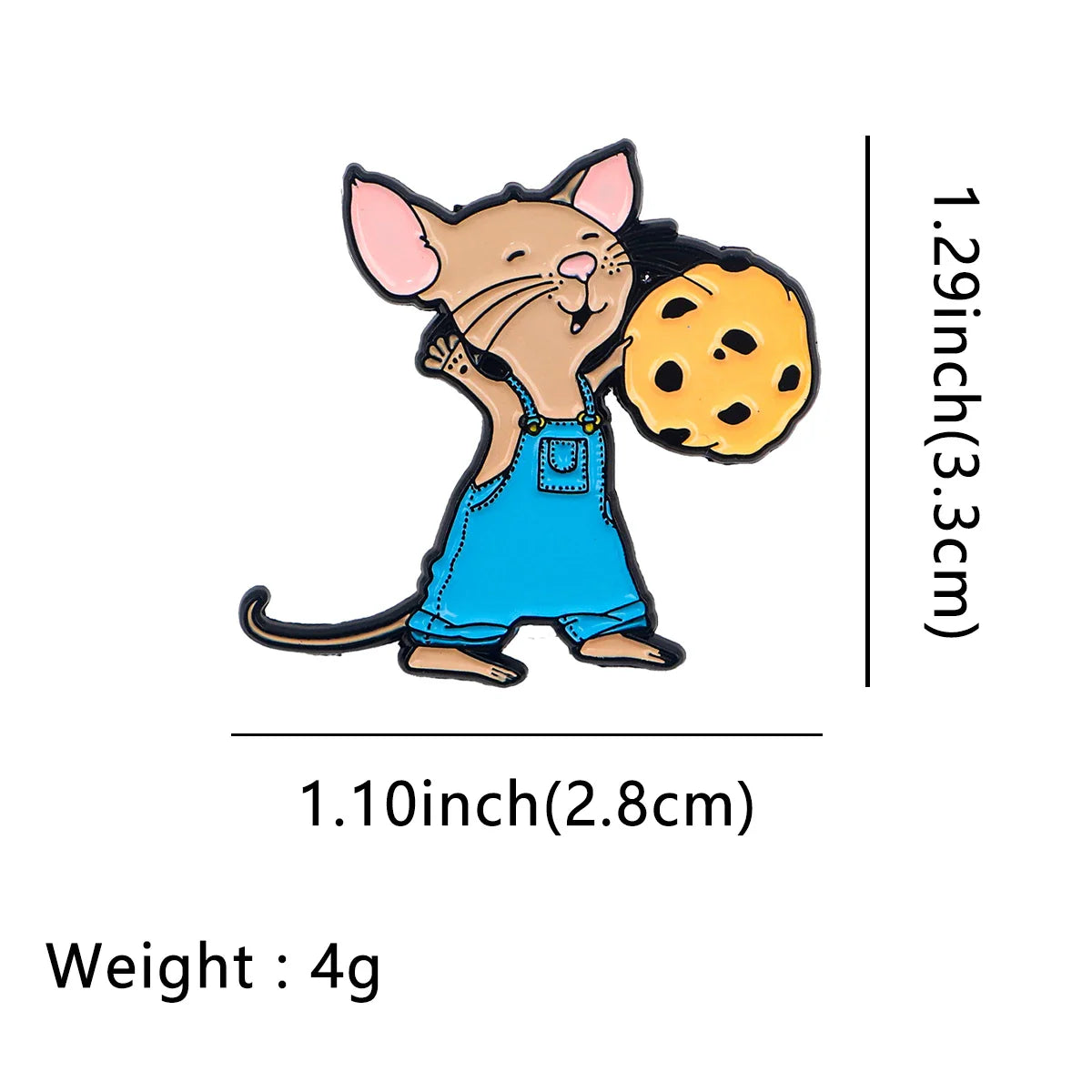 If You Give a Mouse a Cookie Enamel Pin 1 / MULTI