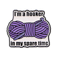 I’m a hooker Enamel Pin Lapel Pins for Backpacks Crochet Brooches for Women Fashion Jewelry Accessories Friends Gift - 1