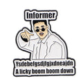 Informer 90s Enamel Pin 1
