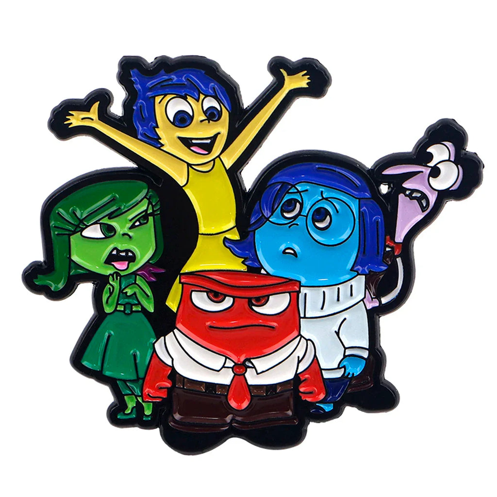 Inside Out Enamel Pin 1 / MULTI