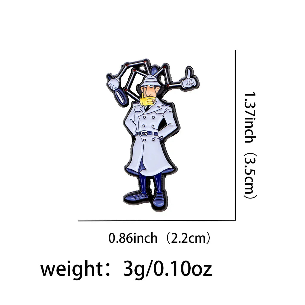 Funny Cartoon Enamel Pin Funny Brooch Pines Lapel Pins Badge on Backpack Clothing Accessories Fashion Jewelry Friends