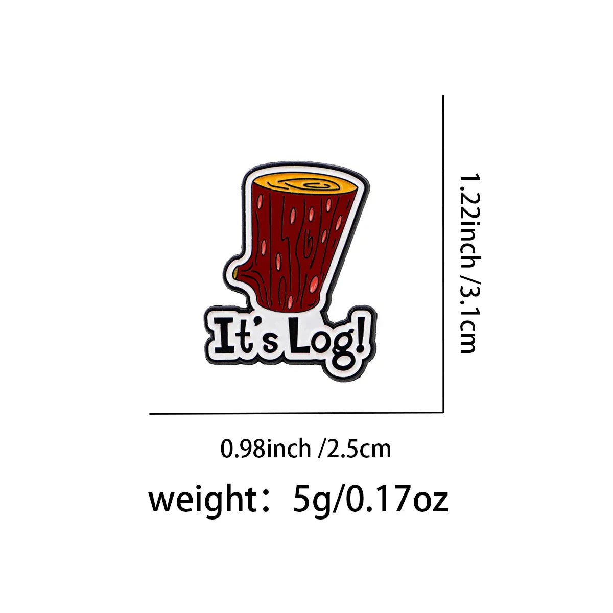 Funny 90s Cartoon Enamel Pin Wood Brooch Pines Lapel Pins Badge on Backpack Clothing Accessories Fashion Jewelry