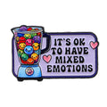 ’Mixed Emotions’ Enamel Pin Cartoon Brooch Pines Lapel Pins Badge on Backpack Clothing Accessories Fashion Jewelry