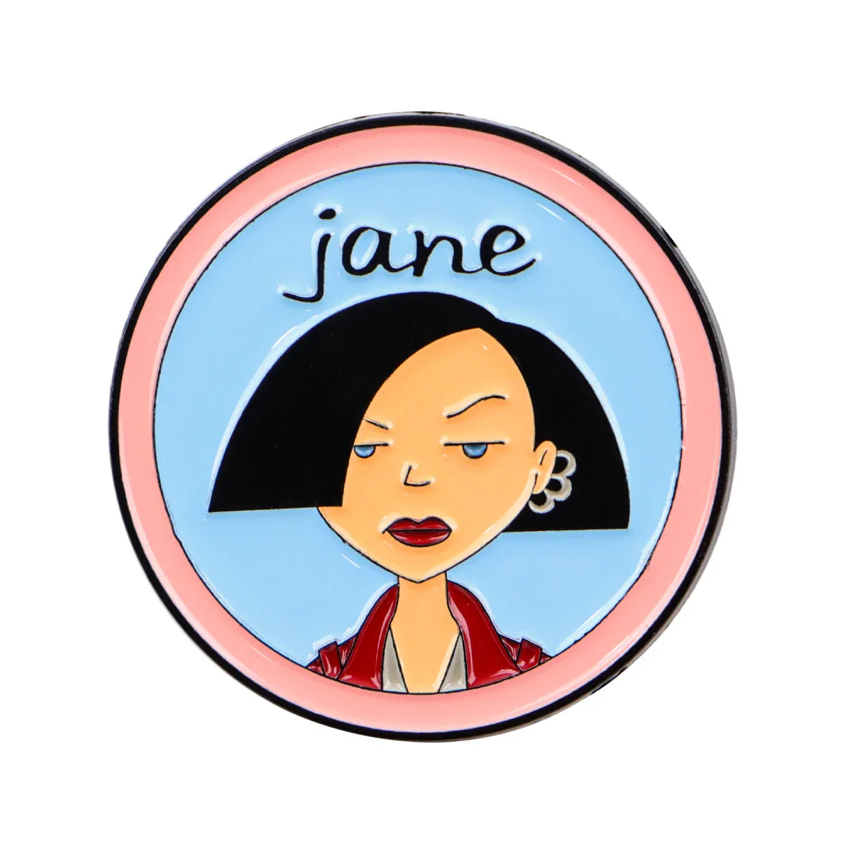 Jane & Daria Enamel Pin 2